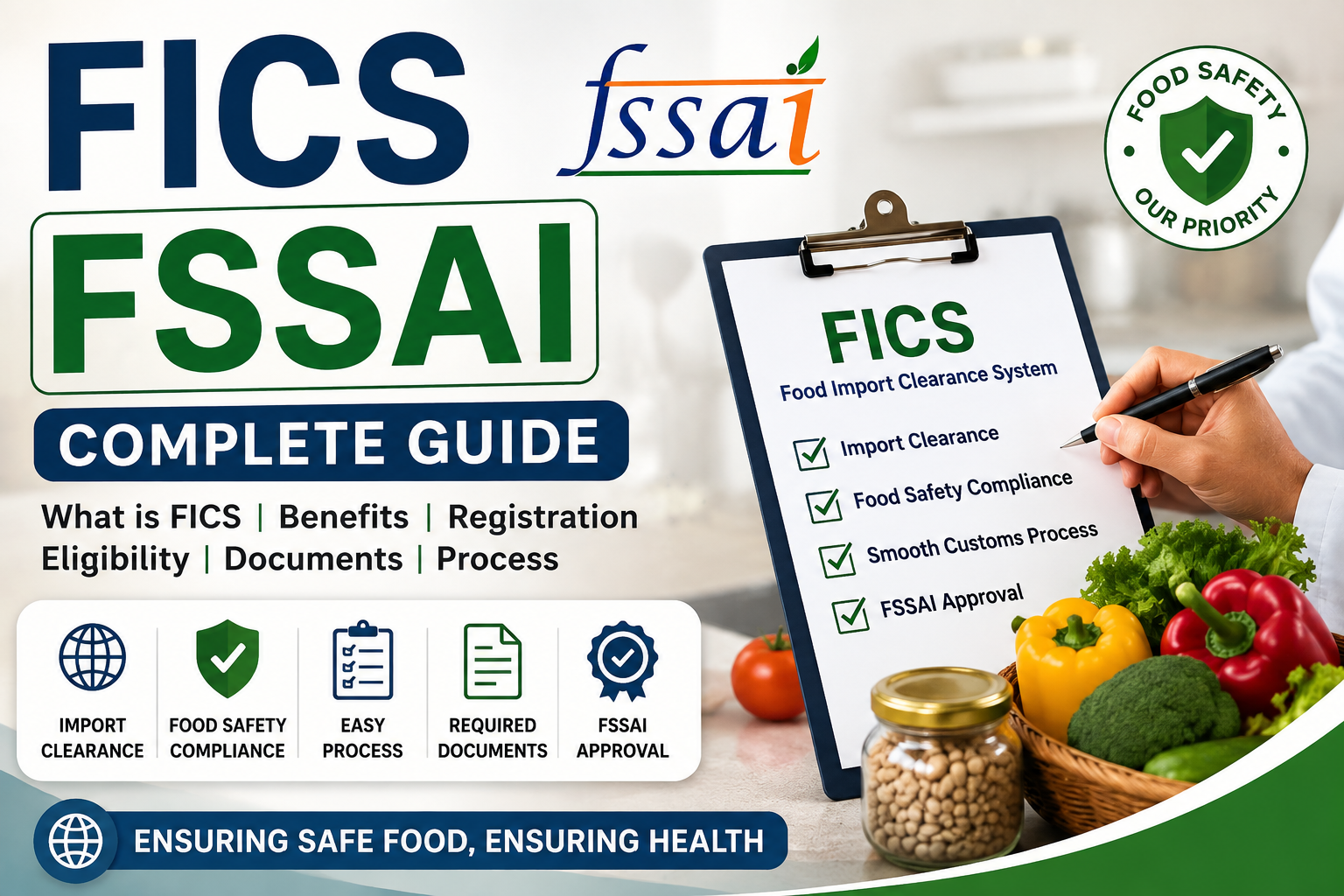 FICS FSSAI | Food Import Clearance System | FICS Online